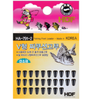 [해동] V형 찌쿠션고무 / HA-791-2 / HDF