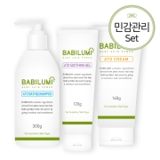 (23%&darr;)베비루미 민감관리세트 3종 (바스앤샴푸+수딩+크림)