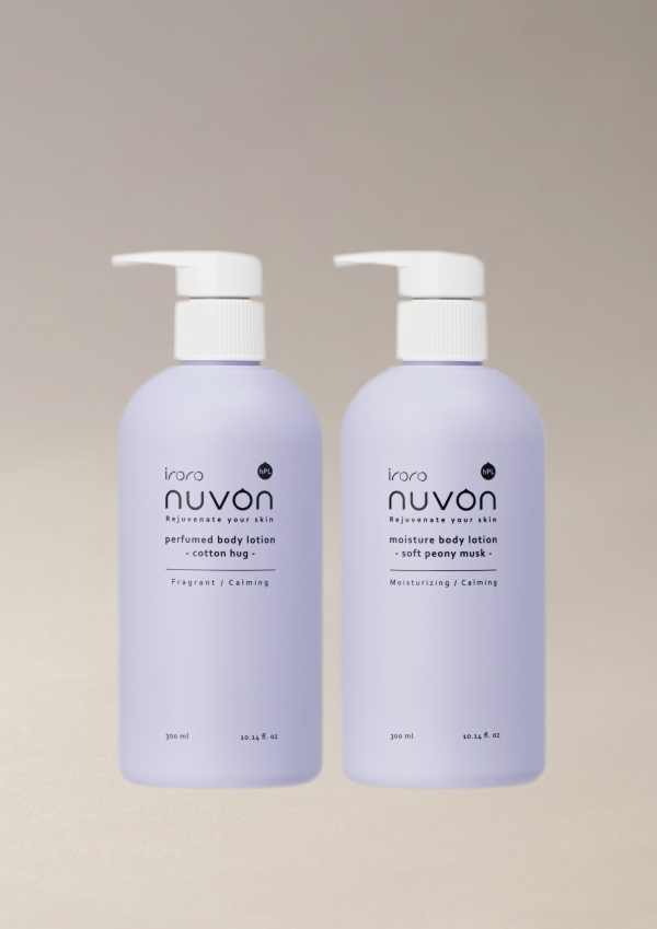 [리뉴얼예정] iroro nuvon 모이스처 & 퍼퓸 바디로션 300ml