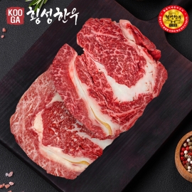 쿠가[냉장] 횡성한우 어사품 2등급 등심 200g