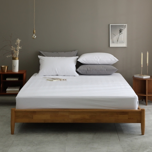 코튼렛 호텔침구 광폭 80수 바이오워싱 순면 매트리스커버 SS/Q/K/맞춤사이즈