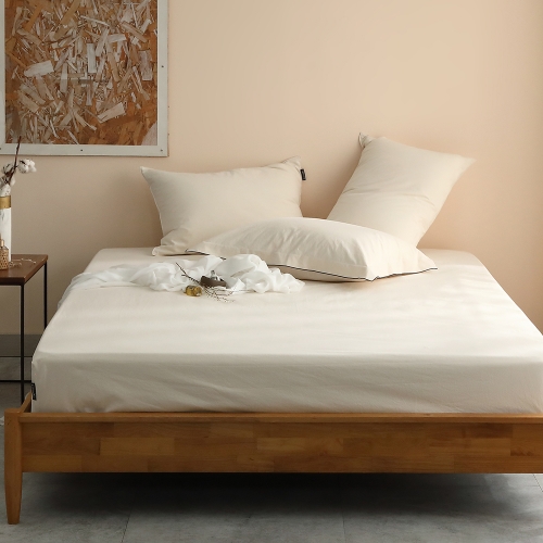 코튼렛 16수 광목 순면 100% 바이오워싱 SS 매트리스커버 맞춤제작