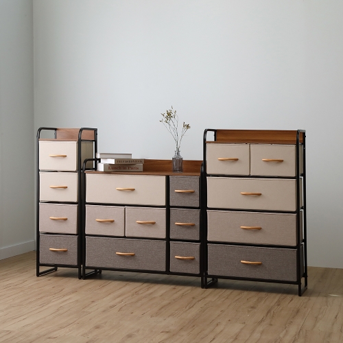 패브릭 서랍장 조립식 속옷장 아기옷 드레스룸 틈새서랍장 4단