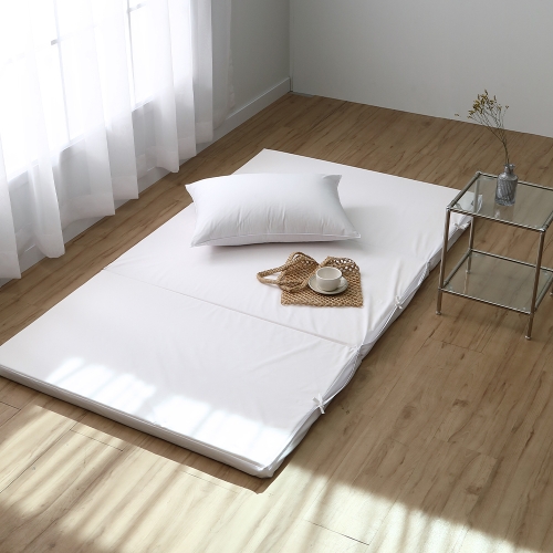 코튼렛 3단 접이식 메모리폼 매트리스 수면매트 5cm 침대토퍼 S