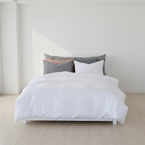 코튼렛 호텔이불커버 순면 바이오워싱 100수 이불커버 SS Q K