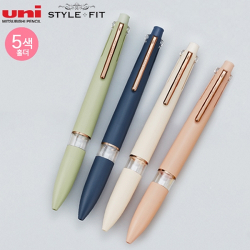 유니 스타일핏 5색홀더 마이스터(UE5H-708) 부케컬러 뉴컬러