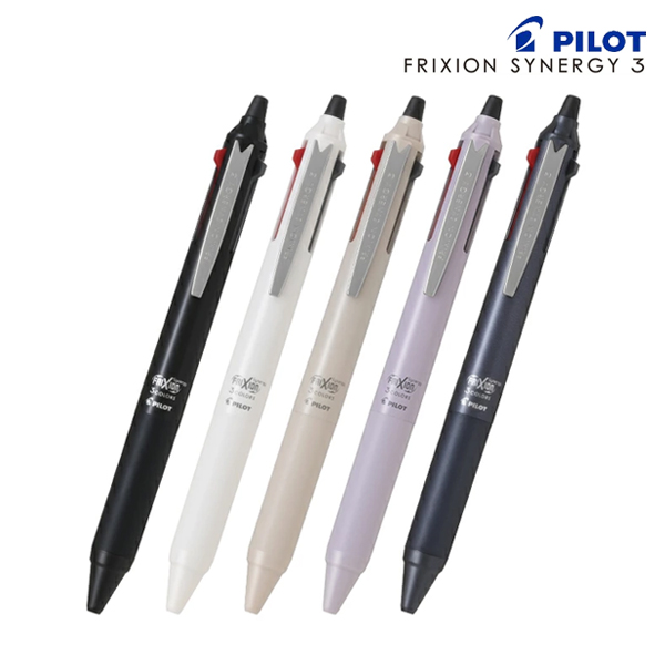 파이롯트 프릭션 시너지 3색 지워지는 펜 0.4mm LTFS3-14