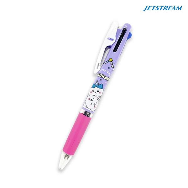 치이카와 제트스트림 3색 캐릭터 볼펜 0.5mm 파티