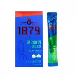 [건강기능식품]혈행건강1879 폴리파워 에너지-홍삼 스틱 간편 음료 10일분-10포
