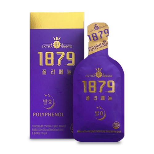 [건강음료]혈행건강음료 1879 폴리페놀-파우치 10일분-10포