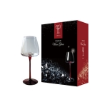 480ml 1세트(2p) 핸드메이드 수제 레드타이 와인잔 크리스탈 화이트 샴페인 집들이선물