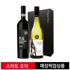 엠.에이. 몬테풀치아노 다부르쪼+말보르 쇼비뇽 블랑[이탈리아ㅣ뉴질랜드]+케이스별매