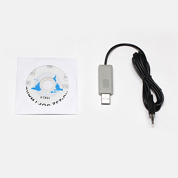 랜드텍 전용 RS232 통신케이블+PC소프트웨어 세트 | VM-6360 cable&software | 실시간 측정값 모니터링&데이터저장