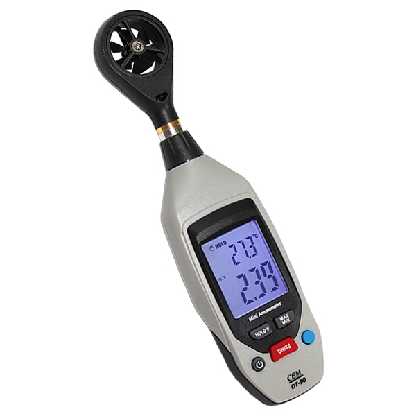 휴대용 풍속계 DT-90 풍속측정기 AnemoMeter 포켓사이즈