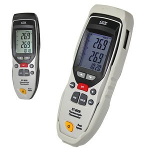 2채널 써모커플 온도기록계 DT-852B 열전대 표면 온도계 데이터로거