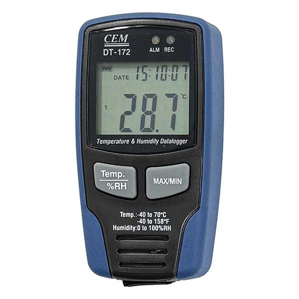 온습도 데이터로거 DT-172 온도/습도 기록계 측정기 DataLogger DT172 저장창고 온습도관리