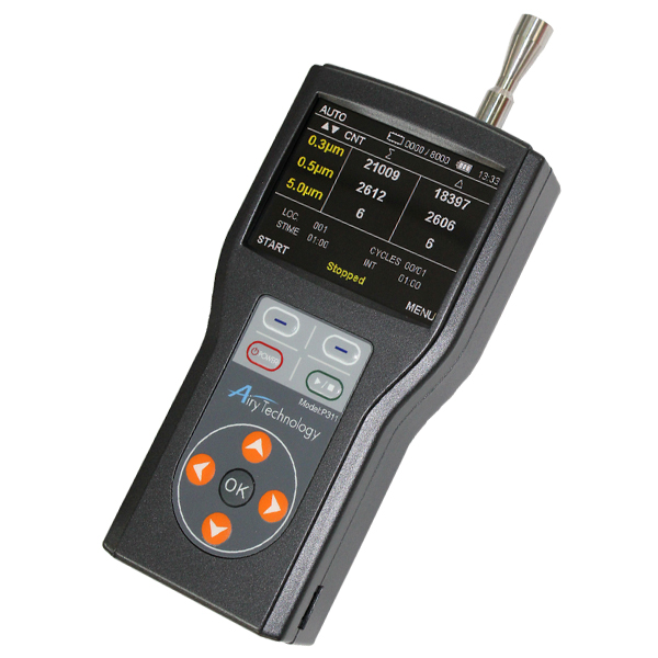고정밀 파티클카운터 P311 클린룸 파티클측정기 Particle Counter 0.3㎛입자측정