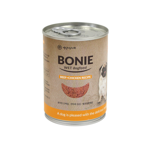 보니웨트캔375g (치킨+비프)