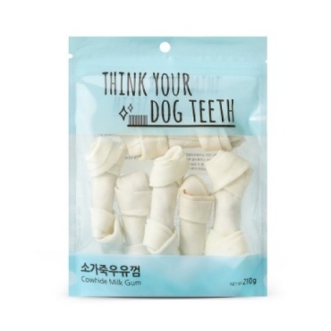 ThinkYourDogTeeth 소가죽우유껌(6p)