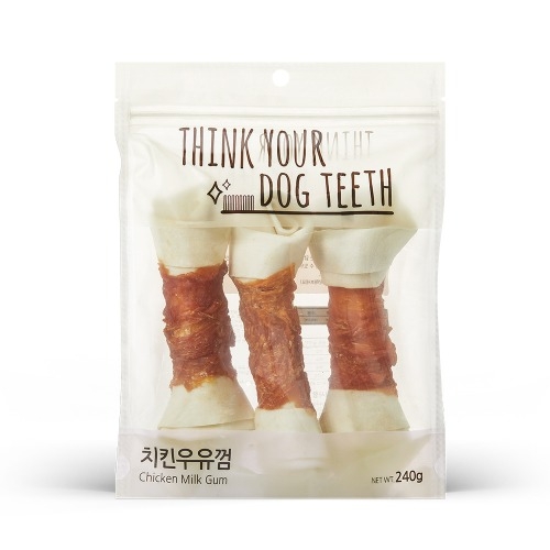 ThinkYourDogTeeth 치킨우유껌(3p)