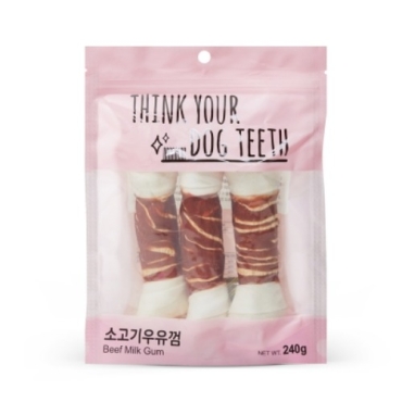 ThinkYourDogTeeth 소고기우유껌(3p)