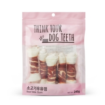 ThinkYourDogTeeth 소고기우유껌(6p)