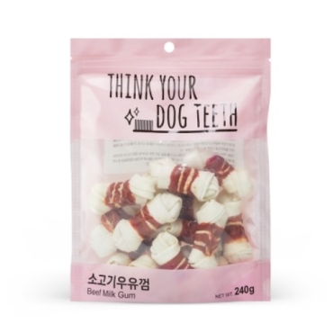 ThinkYourDogTeeth 소고기우유껌(15p)