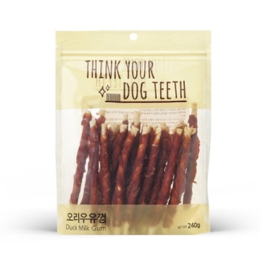 ThinkYourDogTeeth 오리우유껌스틱(24p)