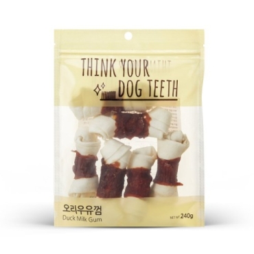 ThinkYourDogTeeth 오리우유껌(6p)