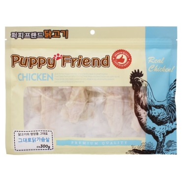 퍼피프랜드 치킨그대로닭가슴살(300g)