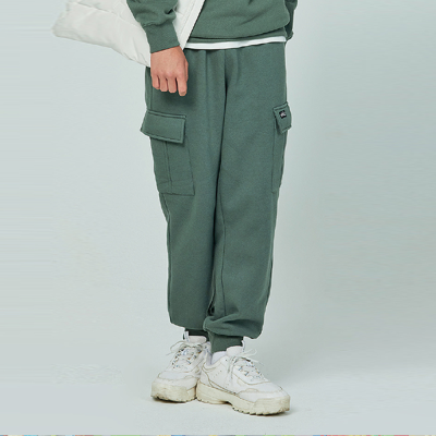 [소이] 남자 겨울이월 카키카고조거셋업바지(24W5702)
