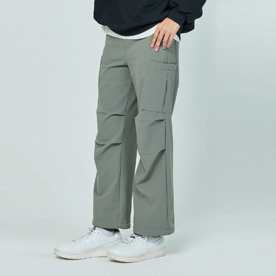 [소이] 여자 겨울이월 카고파라슈트 나일론본딩바지(24W1255)