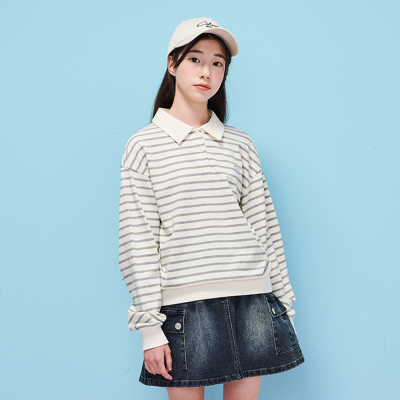 [에꼴리에] 여자 가을이월 세미크롭스트라이프카라티(25C5458)