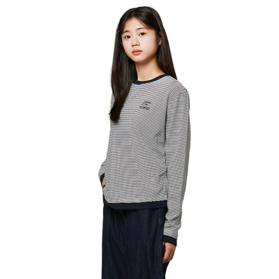 [소이] 여자 가을이월 레이어드셔링스트라이프티(26S5451)