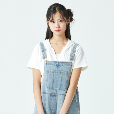 [소이] 여자 여름신상 4부레이어드슬림후드티(26M5454)
