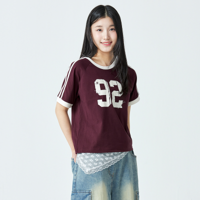 [소이] 여자 여름신상 4부2선래글런링거티(26M5463)