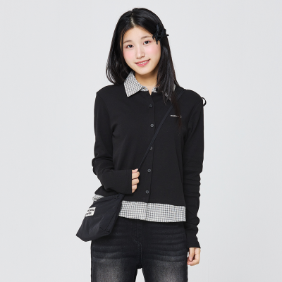 [소이] 여자 가을신상 체크카라골지티(26F5484)