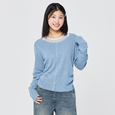 [소이] 여자 가을신상 레이어드니트 가디건(26F3082)