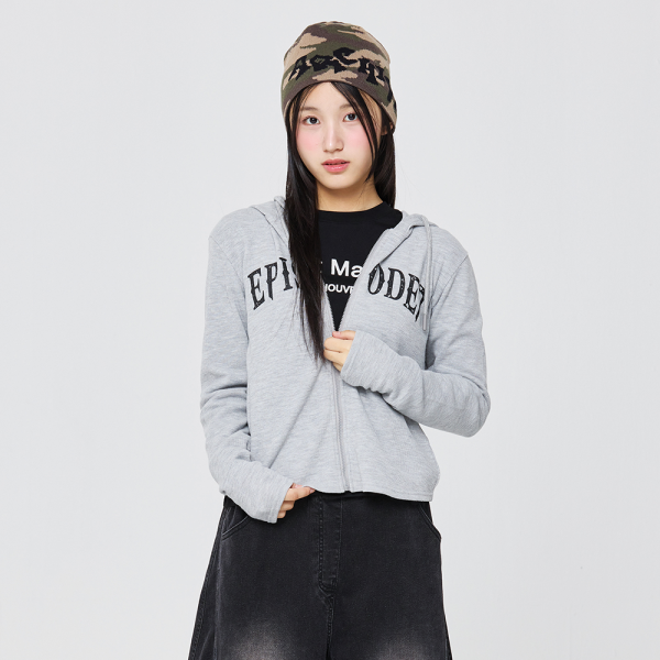 [소이] 여자 가을신상 슬림와플후드점퍼(26F0182)