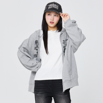 [소이] 여자 가을신상 루즈핏후드점퍼(26F0154)