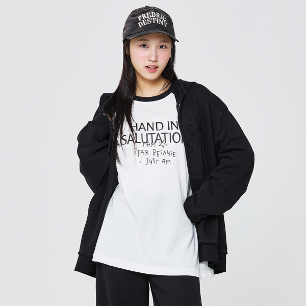 [소이] 여자 가을신상 아플리케컷팅 후드점퍼(26F0151)