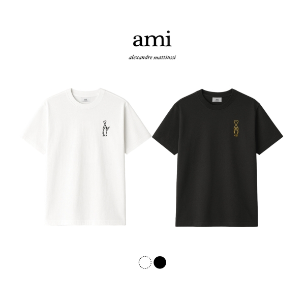 [ AMI ] 아미 장줄리앙 반팔티
