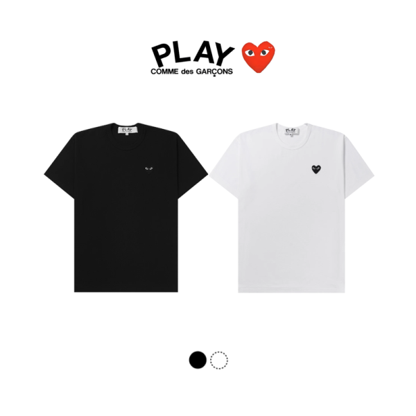[ COMME DES GARCONS ] 꼼데가르송 블랙와펜 반팔