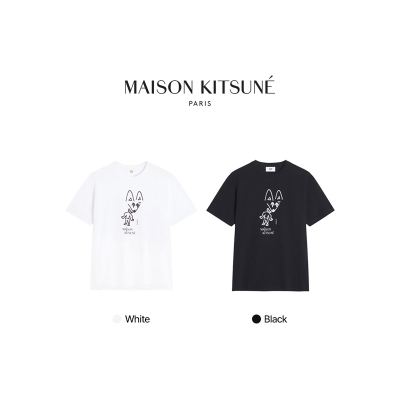 [ MAISON KITSUNE ] 메종키츠네 파티폭스 반팔