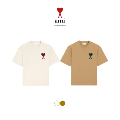 [ AMI ] 아미 드 꾀흐 코튼 반팔