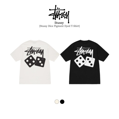 [ STUSSY ] 스투시 다이스 반팔