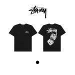 [ STUSSY ] 스투시 퍼지 다이스 반팔