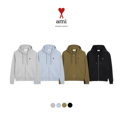 [ AMI ] 아미 후드집업