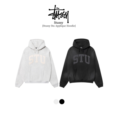 [ STUSSY ] 스투시 아플리케 후드