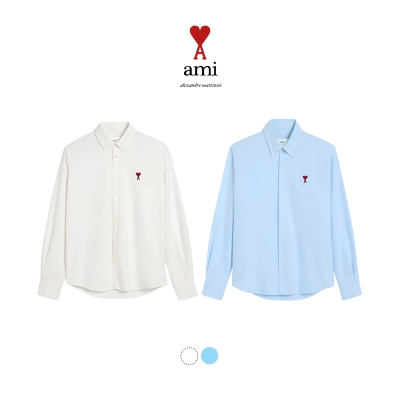 [ AMI ] 아미 옥스포드 셔츠
